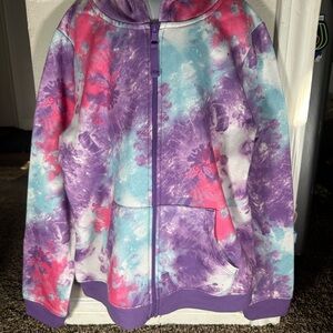 Vibrant Kids Tie-Dye Hoodie